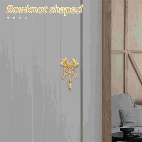 Wall Hooks for Hanging Coat Brass Bow Clothes Racks
