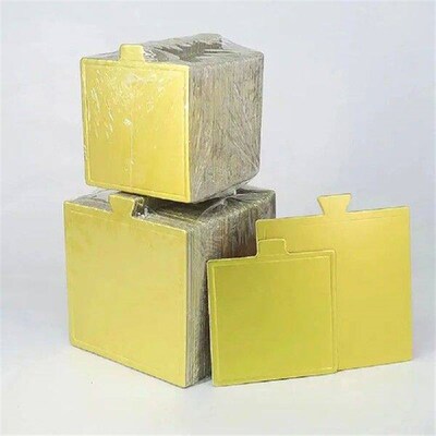 100Pcs Pastries Display Tray Dessert Board Base Paper