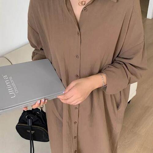 S-2XL Summer Shirt Dress Evening Vintage Dress Party Oversiz
