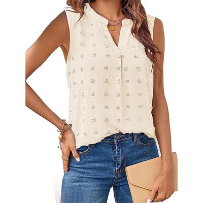 Womens Tops Summer Tank Top for Women Sleeveless Shirts 2023