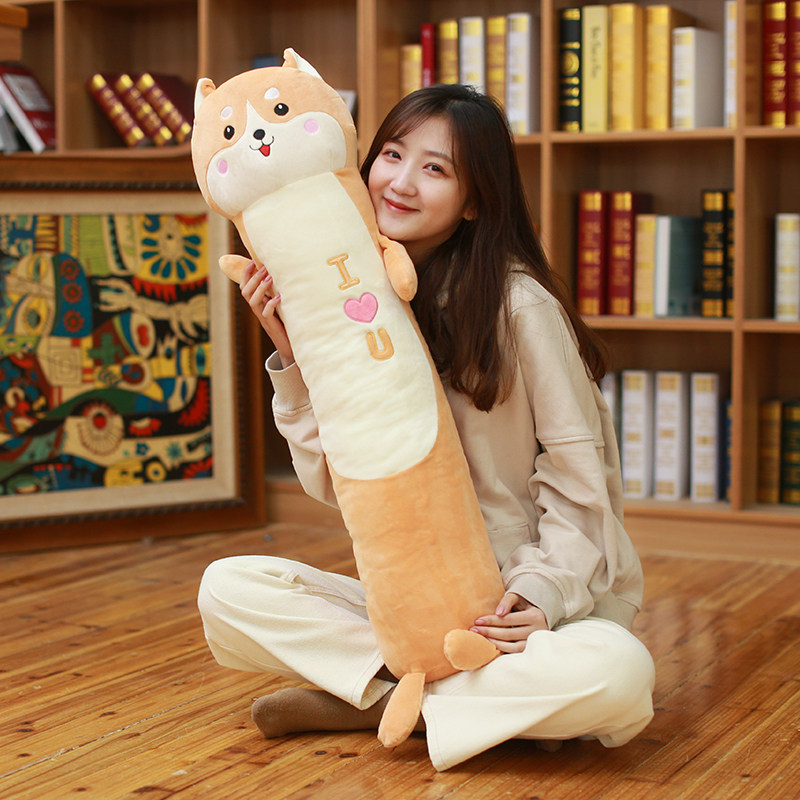 可爱卡通哈士奇长条睡觉抱枕夹腿枕头圆柱孕妇枕床上靠垫可拆洗,居家布艺,靠垫/抱枕,淘宝优惠券,粉丝福利购,淘宝优惠卷