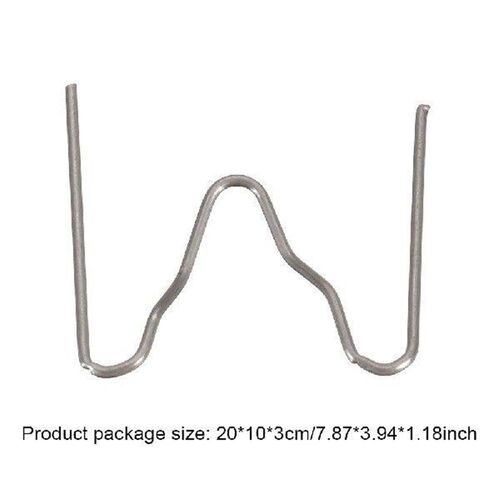 500PCS Welding Rods Welding Staples Wave Flat Hot Staples