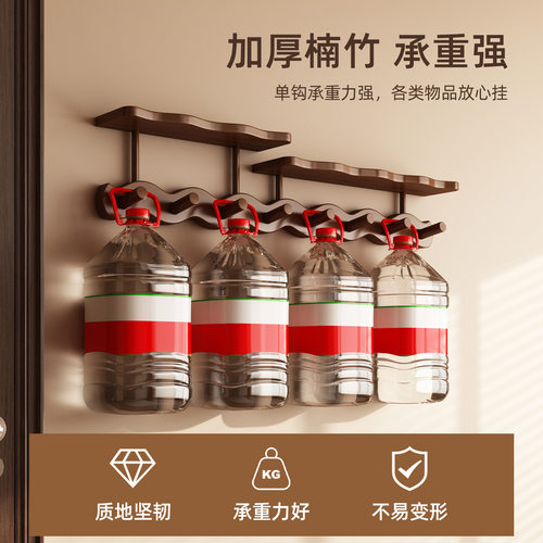 门后免打孔挂衣架｜卧室客厅玄关