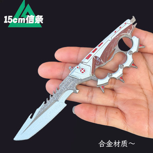 三角洲游戏周边近战武器信条迷你模型收藏工艺品男生玩具刀未开刃