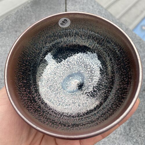 【盏趣&柴烧】星源油滴89号龙窑柴烧油滴禅定杯