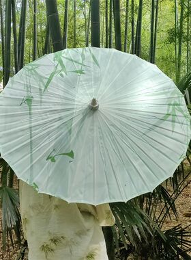 石鼓古风油纸伞绸布印花伞汉服摄影道具伞吊顶装饰伞遮阳伞舞蹈伞