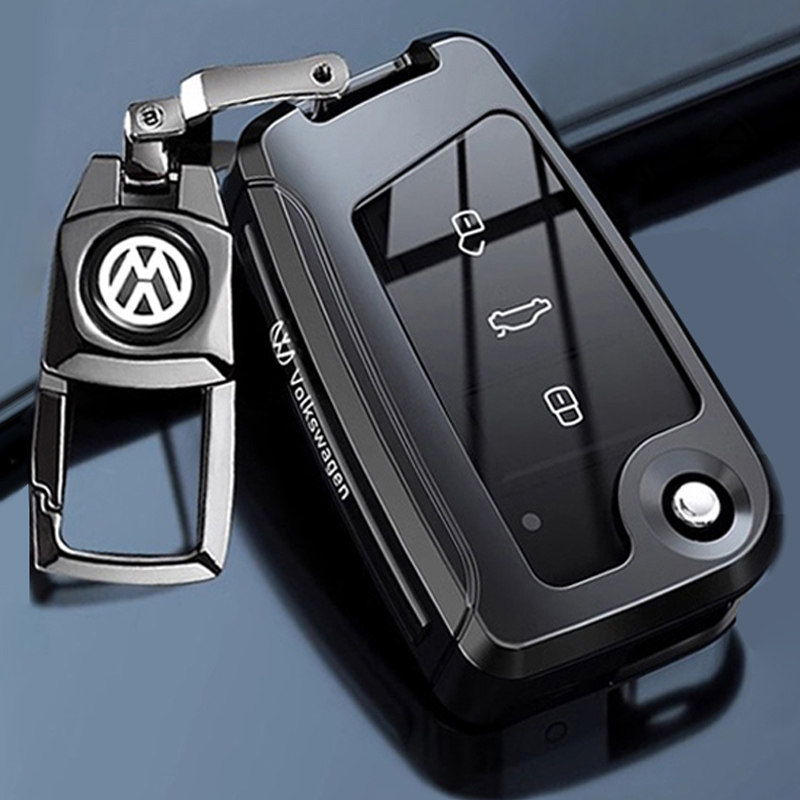 大众途观L钥匙套330新探岳24款23途岳300汽车高档金属遥控包壳扣