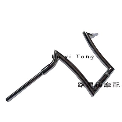 适用于力帆V16 LF250-D改装车把 国三国四手把羊角把羊角高把车把