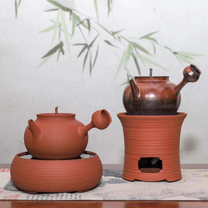 红泥手拉电陶茶炉煮茶器煮茶炉复古中式煮茶砂铫壶茶艺具电炉茶具,3C数码配件,其它配件,淘宝优惠券,粉丝福利购,淘宝优惠卷