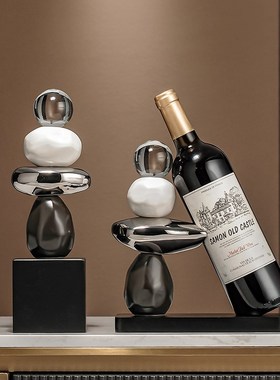 时来运转摆件客厅电视柜酒柜家居玄关装饰品办公室桌面高级艺术感