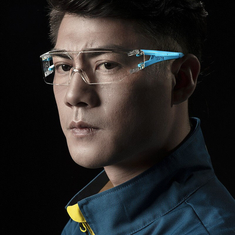 UVEX护目镜男女防花粉工业实验室劳保防飞溅防灰尘防冲击防护眼镜
