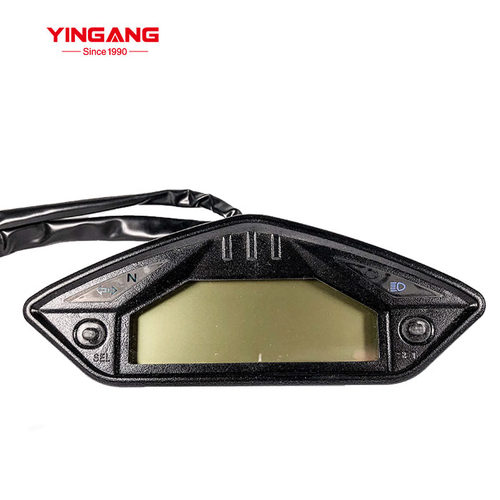铁拳YG250-X机车原厂配件液晶仪表总成转速表码表速度表