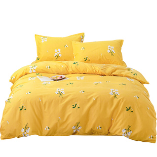 2.0儿童1.21.5学生宿舍 230单人全棉被罩1.8 纯棉被套单件150 200