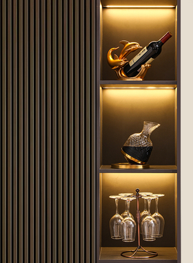 醒酒器酒架酒柜装饰品摆件组合客厅电视餐边柜高档2024年新款