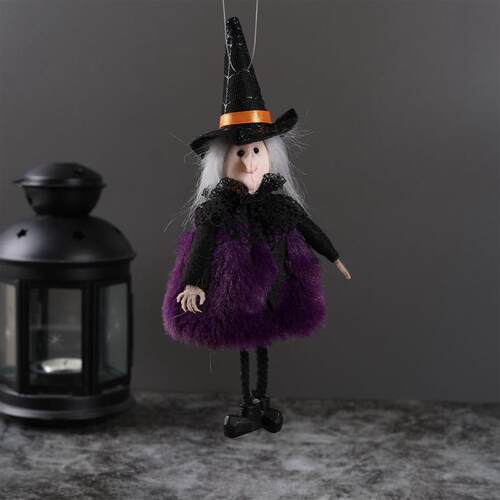 Halloween decorations Pumpkin Witch Black Cat pendant