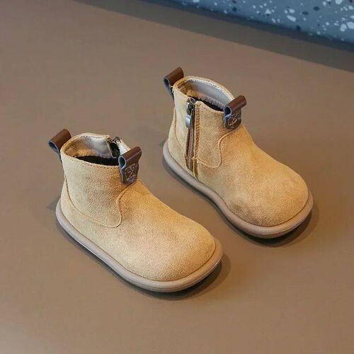 Autumn Winter Baby Boys Girls Boots Oxford Suede Children Ca