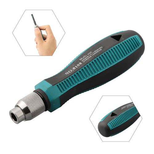 1/4 Hex Screwdriver Handle Magnetic Screw Driver Bits Hold