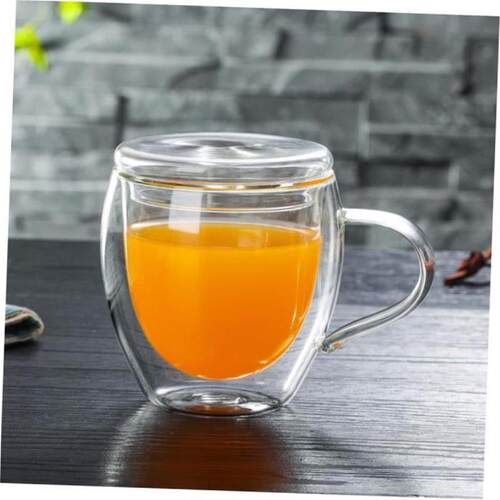 Double Wall Glass Coffee Mugs Travel Double Coffee Tea Cups