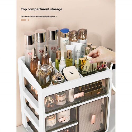 Dresser cosmetics storage box makeup large capacity case