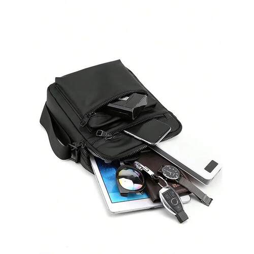 Men Shoulder Crossbody Bag Camping Hiking Casual Lightweight