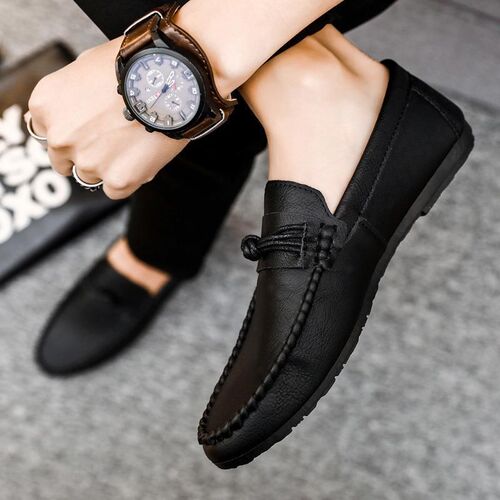 Mens Shoes Loafers For Men Leather Casual Brand Formal Flat