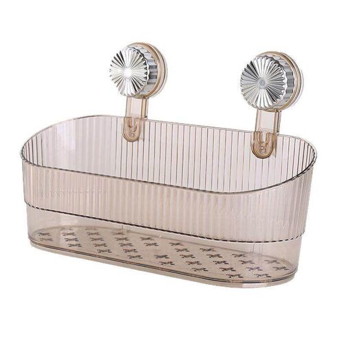Suction Cup Wall-Mounted Storage Rack for Bathroom, Toilet,