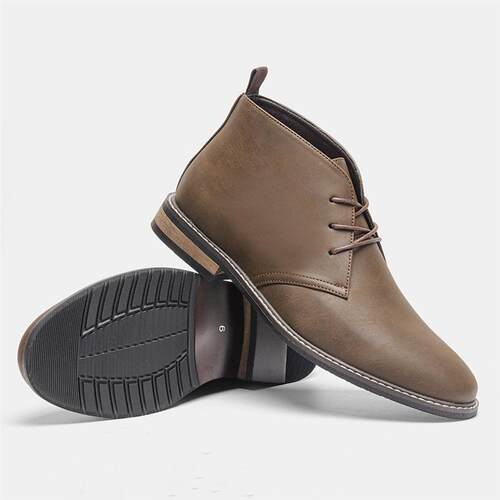 Mens Vintage Desert Boots Classic Chukka Boots 复古沙漠靴