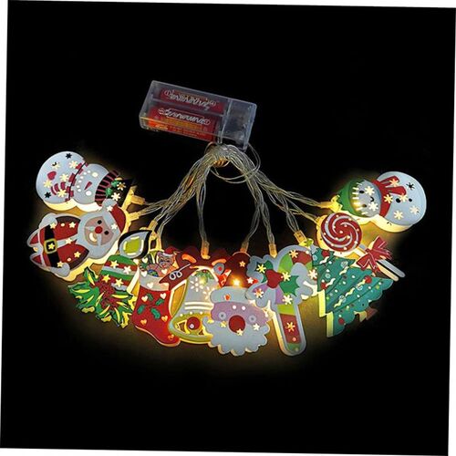 165cm Christmas Decoration LED Light Ornament Plastic Santa