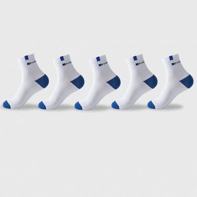 10 Pairs Socks MENS Summer Mid-calf Cotton Anti-odor Sweat