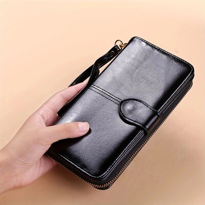 Hot Sale Women Wallet Leather Clutch Brand Coin Purse Female