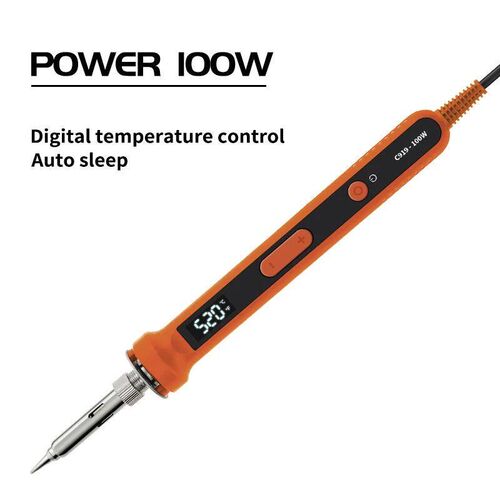 100W Digital Electric Soldering Iron Kit Set 220V Temperatur