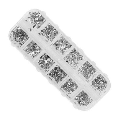 Nail Crystal Gems Sequins Kit Nail Salon Small Decor