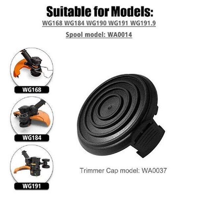 4Pcs WA0037 Spool Cap Cover, Replacement Spool Caps for