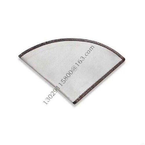 2Pcs Stainless Steels Fine Meshes Coffee Filter Replacement