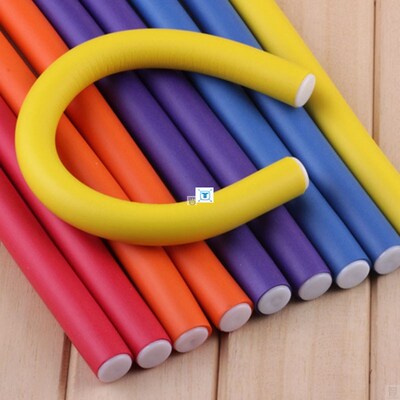 10 pcs/Lot  Soft Hair Curler Roller Curl Hair Bendy Rollers