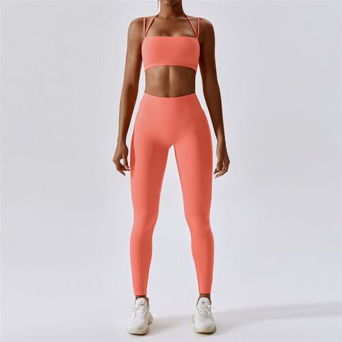 Yoga Clothing Sets Athletic Wear Women High Waist Leggings