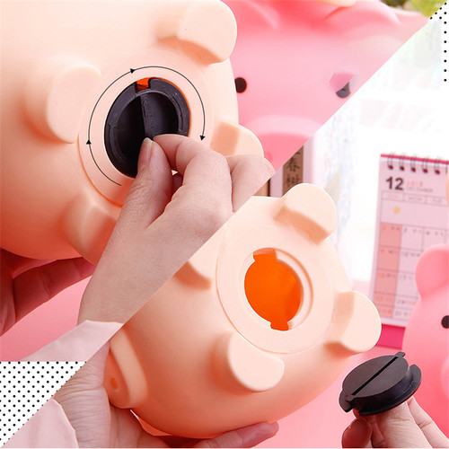 Small Piggy Bank Money Boxes Storage Kids Toys Home Decor