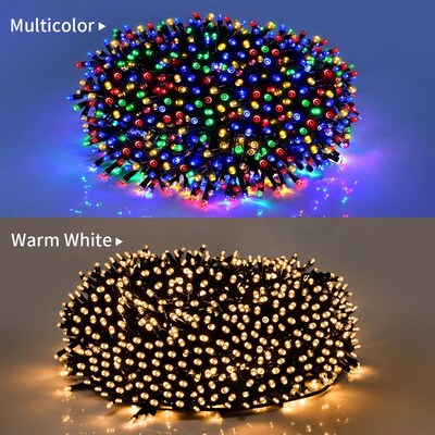 50M 100M Christmas Lights Decorative Garland LED String 110V