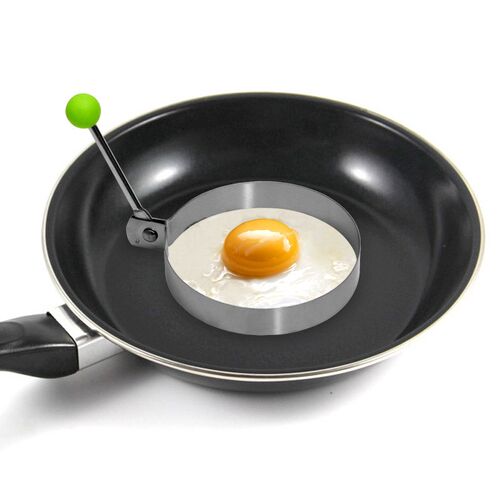 Creative Stainless steel egg fryer heartshaped mold for stea