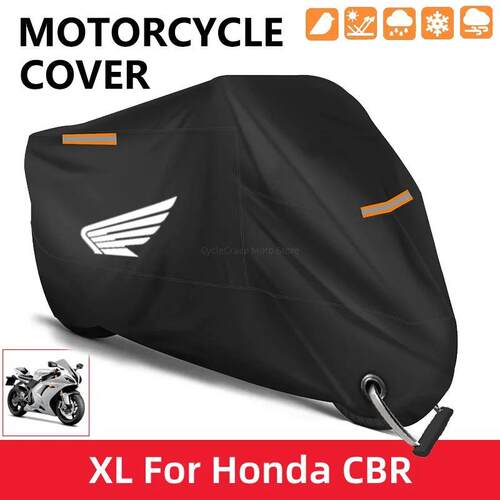 Motorcycle Cover Waterproof Outdoor Scooter UV Protector Dus