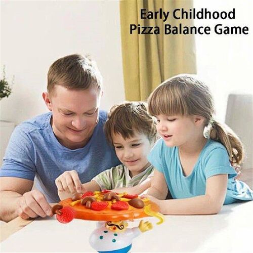 Topple Pizza Stacking Game Balance Pizza Children Toys