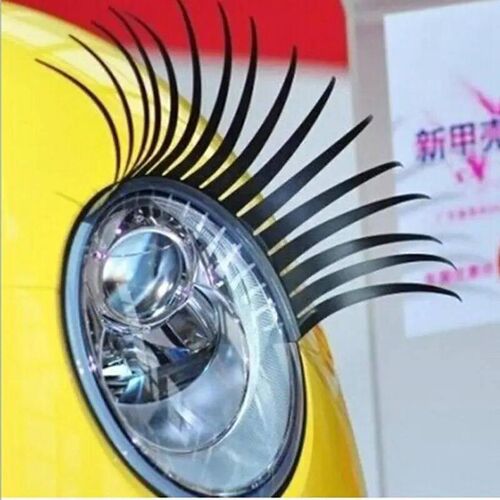 3D Charming Black False Eyelashes Fake Eye Lash er Car Headl