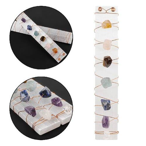 Natural Crystals Polished Stone Wire Wrapping Crystals