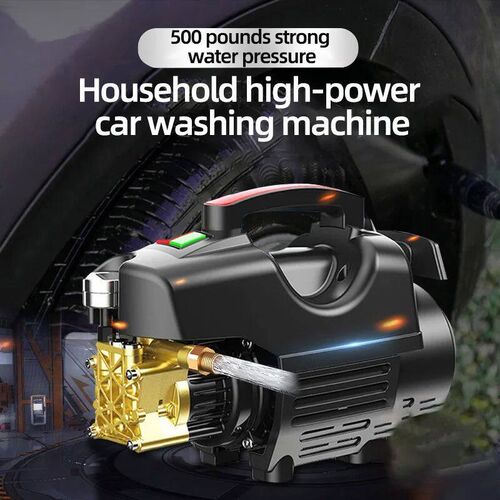 220V Home Car Wash Machine Artifact High Pressure Small Port