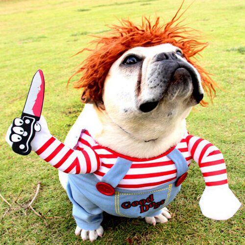 Halloween Dog Costumes Funny Pet Clothes Adjustable Dog