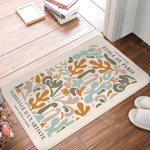 Anti-slip Bath Mat Bathroom Small Rug Shower Mat Home Decor