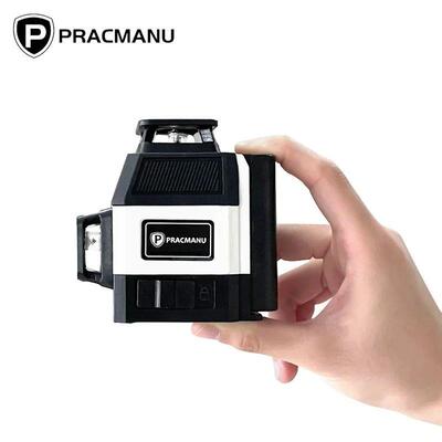 Pracmanu Mn 12 Lnes 3D Laser Level 360 Self-Levelng Horzonta