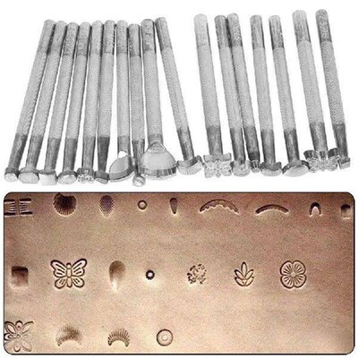 DIY Carving Stencil Printing Leather Tool Accessories Arts