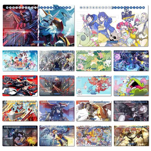 Digimon Playmat Omnimon Lady Devimon Beelzemon Imperialdramo