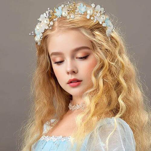 Head Wreath Kids Flower Crown for Hair Flowercrown Flowergir